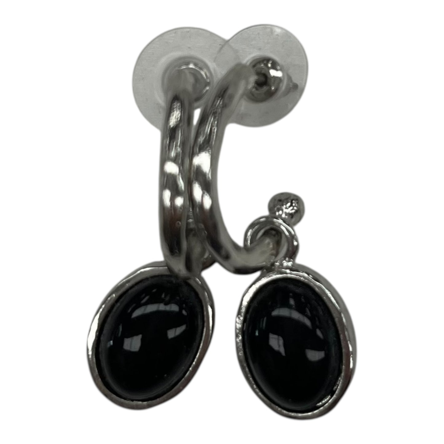 Earrings Hoop By Clothes Mentor In Silver