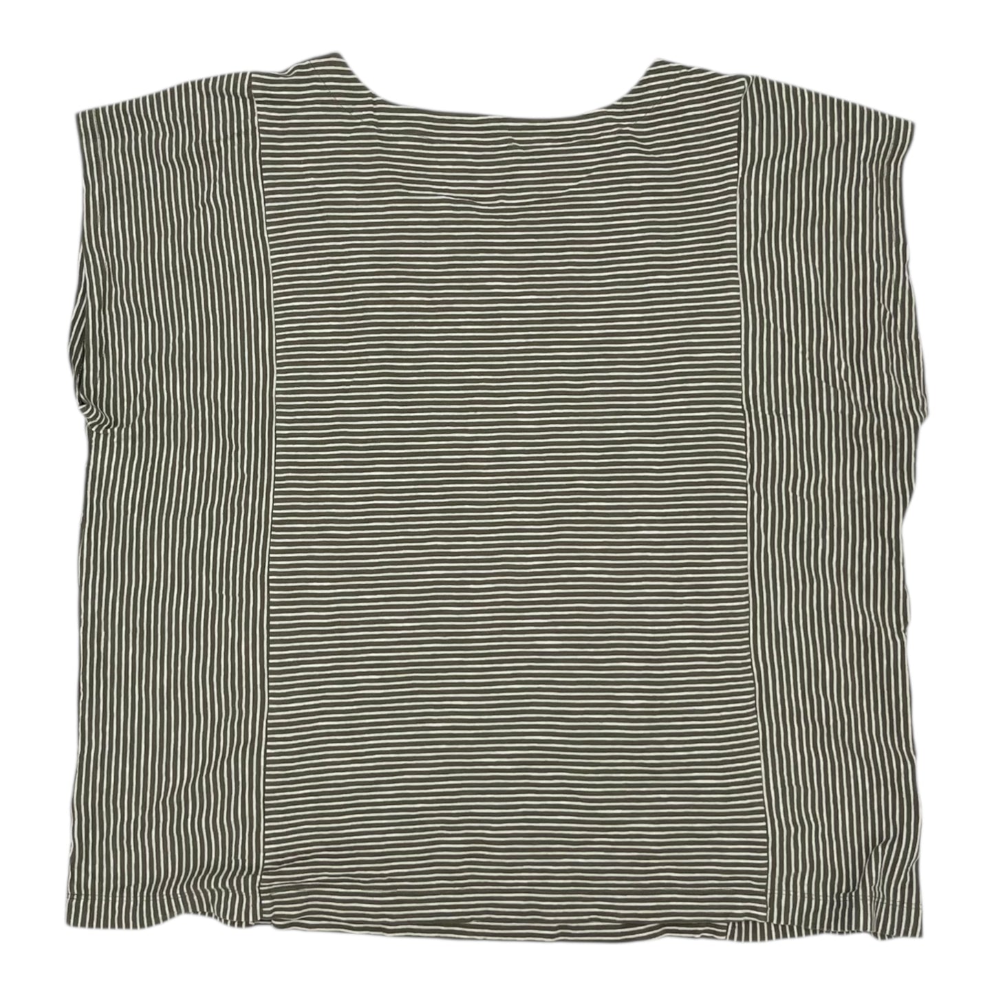 Top Ss By Lands End In Green, Size:2X