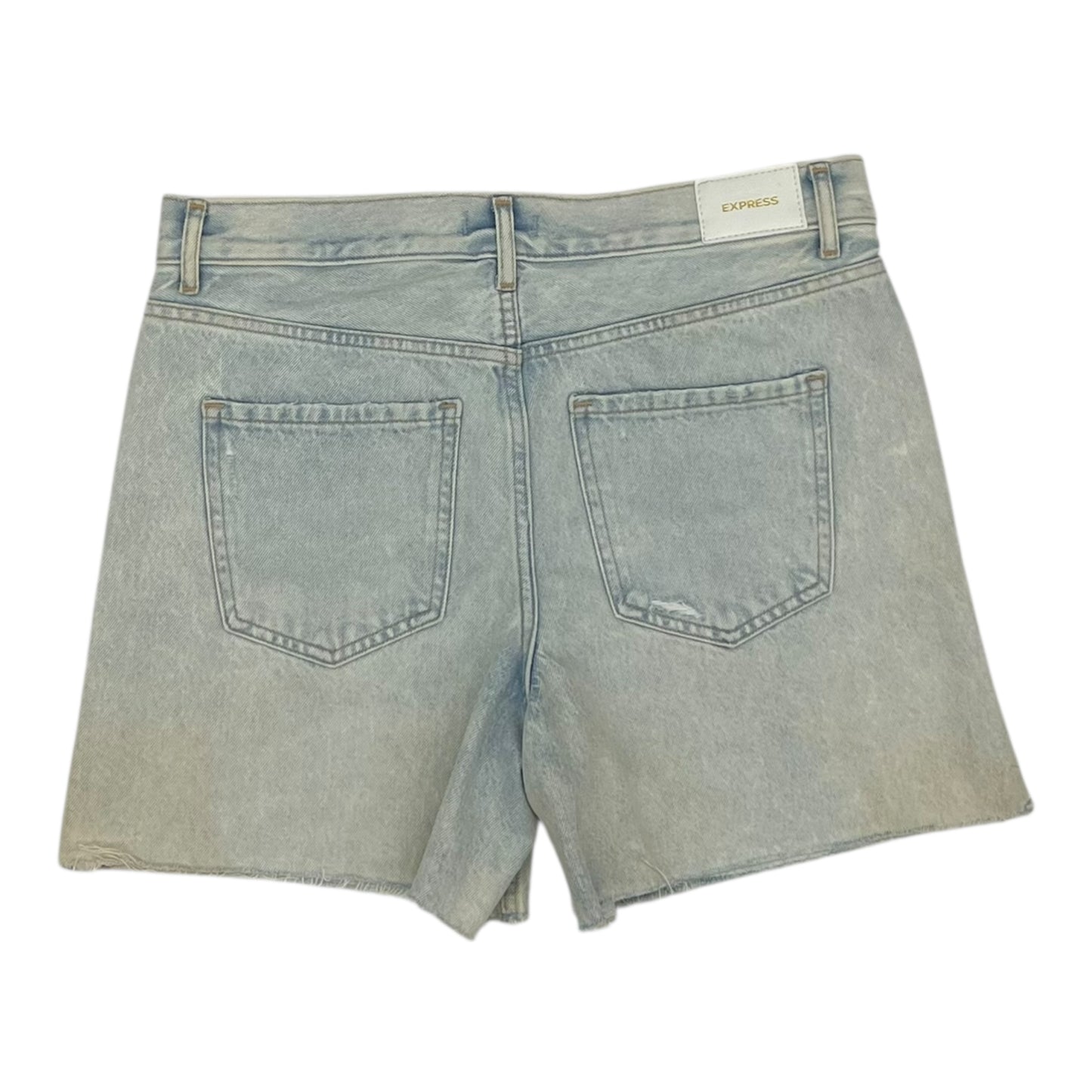 Shorts By Express In Blue Denim, Size:6