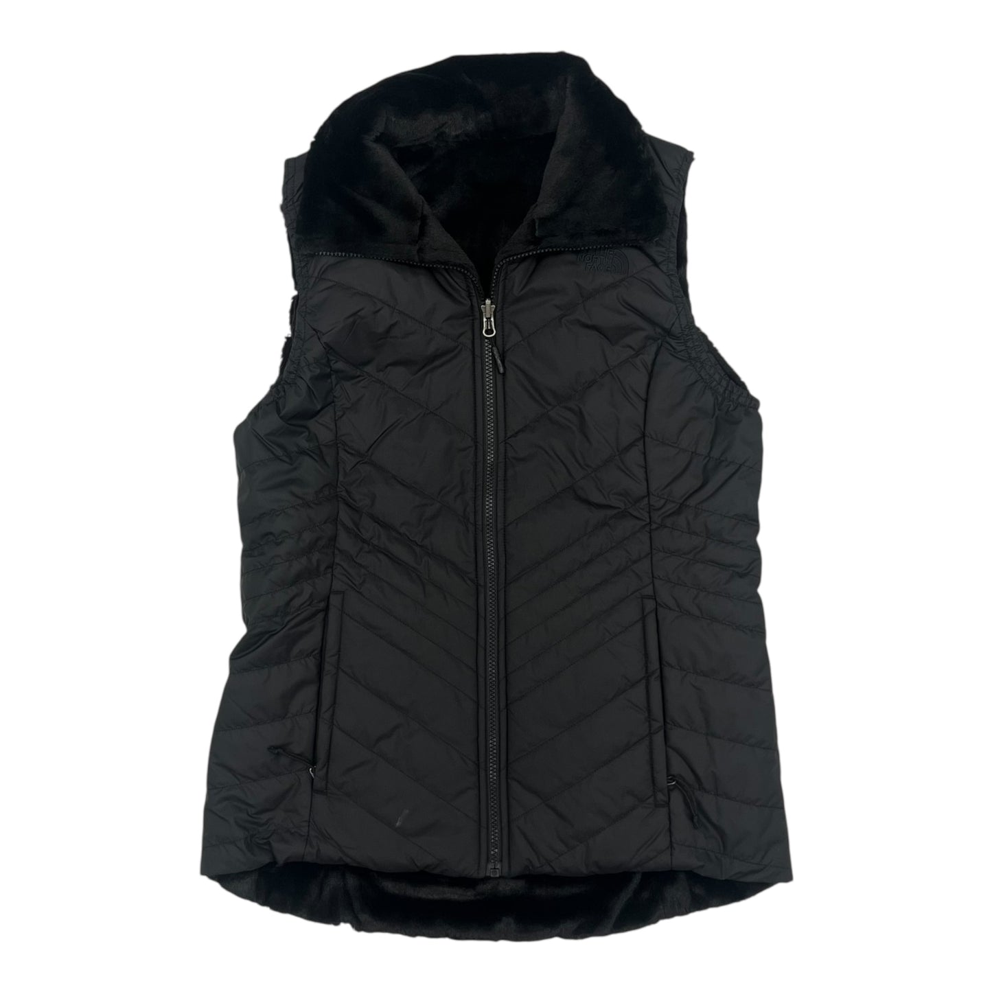 Vest Faux Fur & Sherpa By The North Face In Black, Size:M