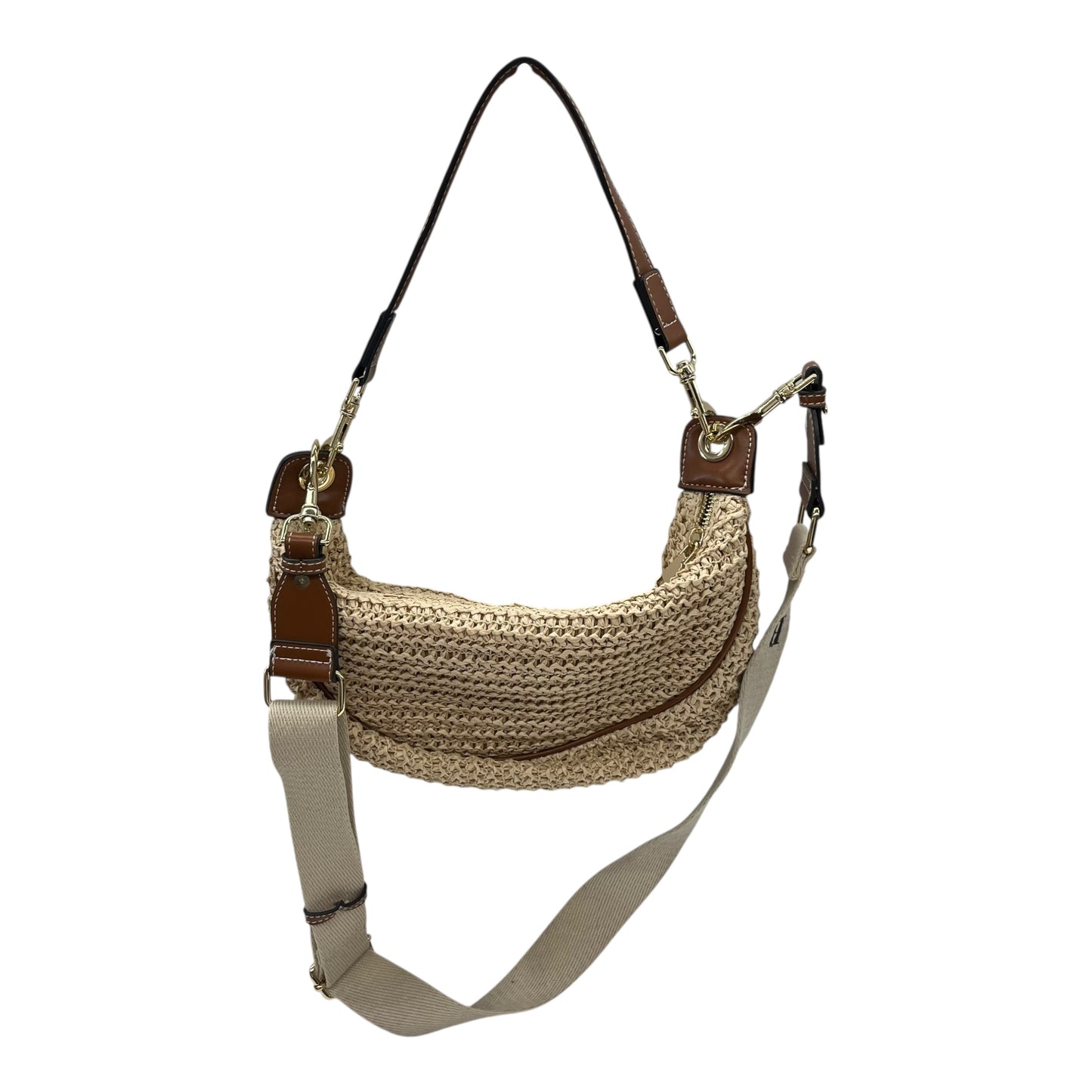 Crossbody By Zara In Tan, Size:Medium