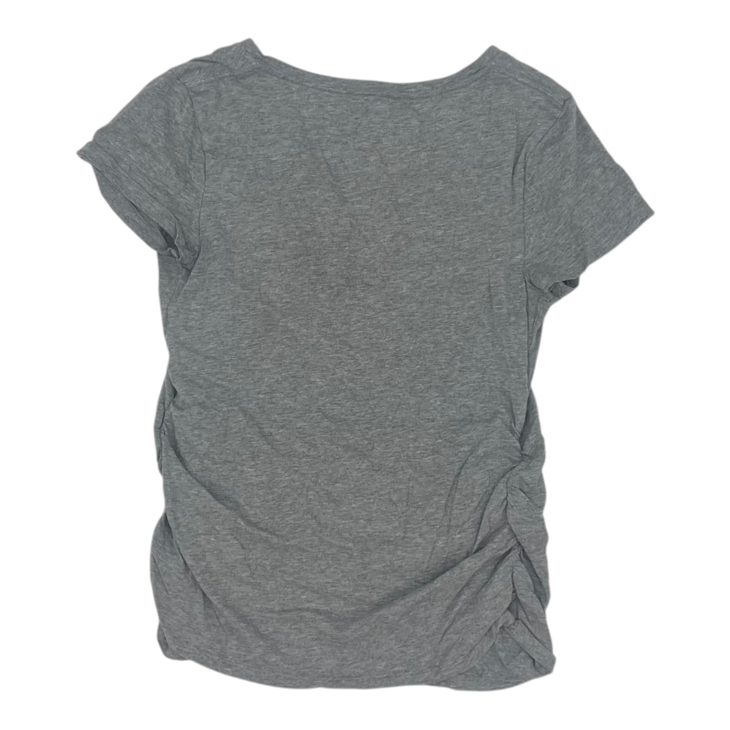 Mat Top Ss By Isabel Maternity In Grey, Size:M