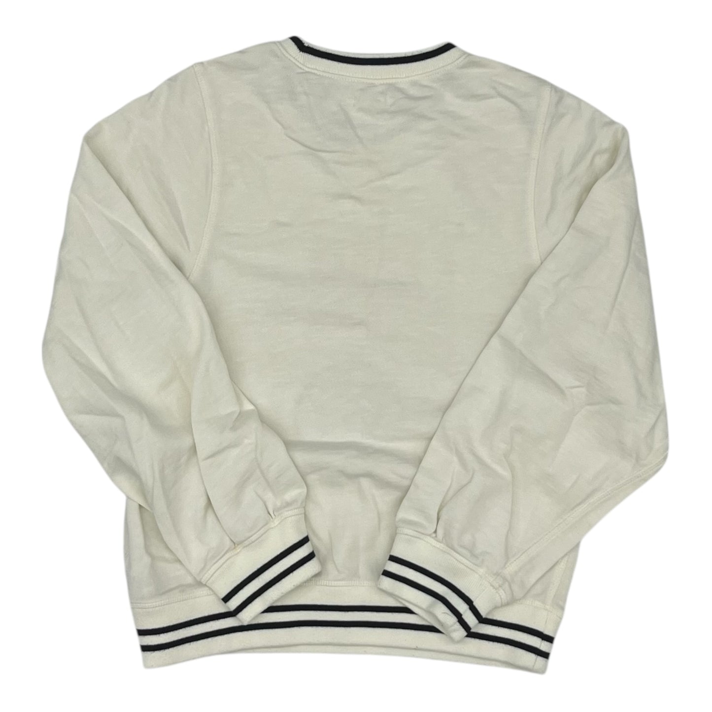 Sweatshirt Crewneck By Pilcro In Cream, Size:Xxs