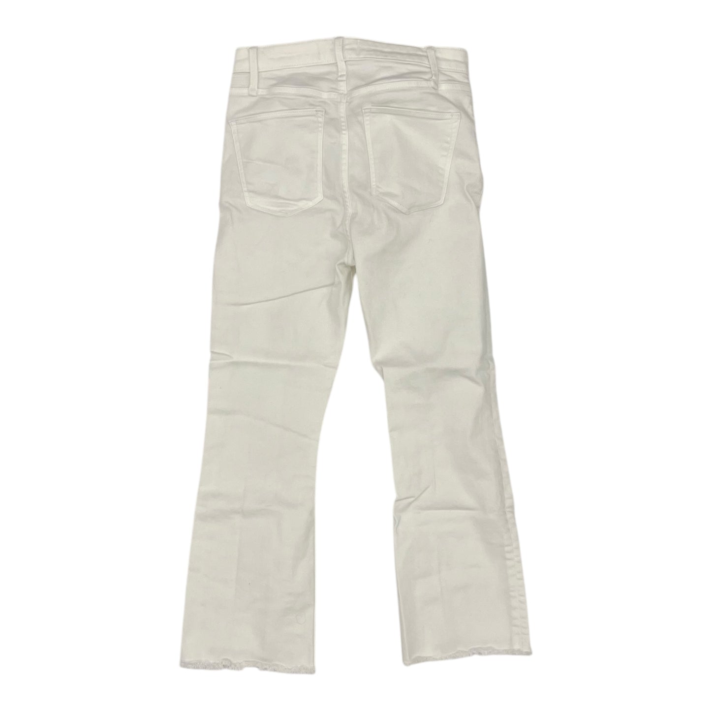 Jeans Flared By Abercrombie And Fitch In White, Size:4