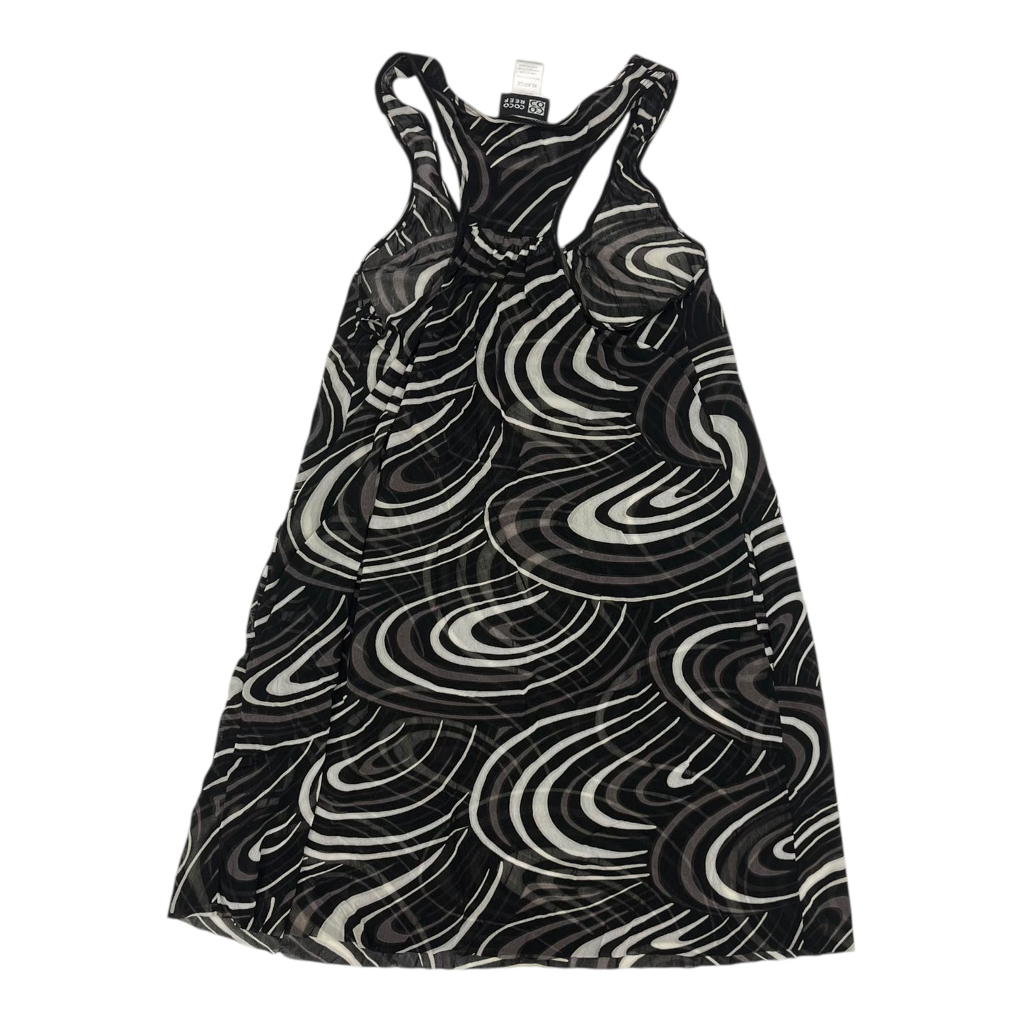 Swimsuit By Clothes Mentor In Black & Tan, Size:Xl