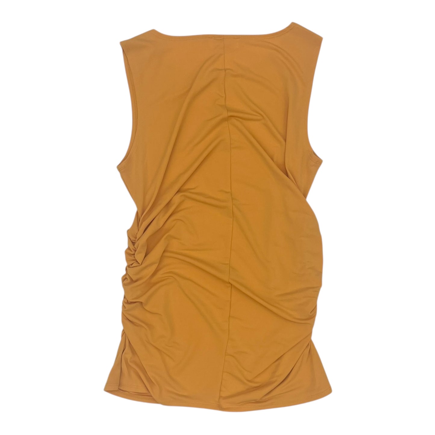 Top Sleeveless By Zenana Outfitters In Orange, Size:1X