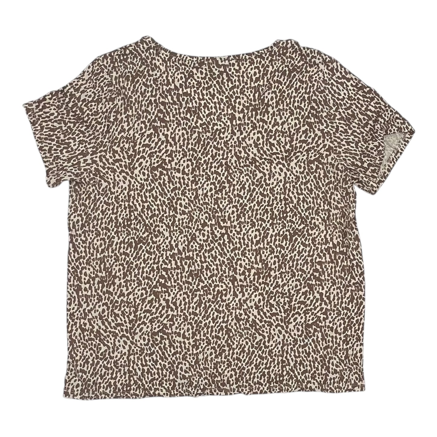 Top Ss By Old Navy In Brown & Cream, Size:L