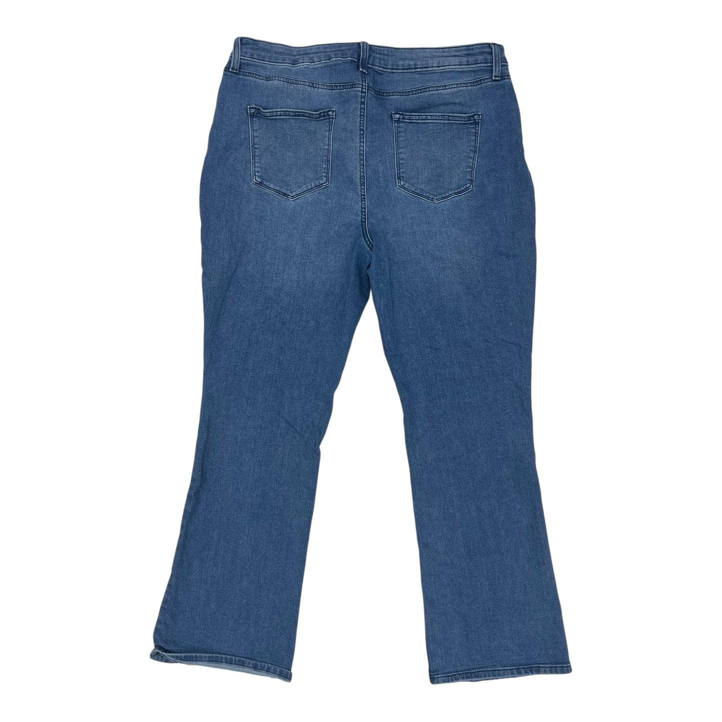 Jeans Boot Cut By Sonoma In Blue Denim, Size:18