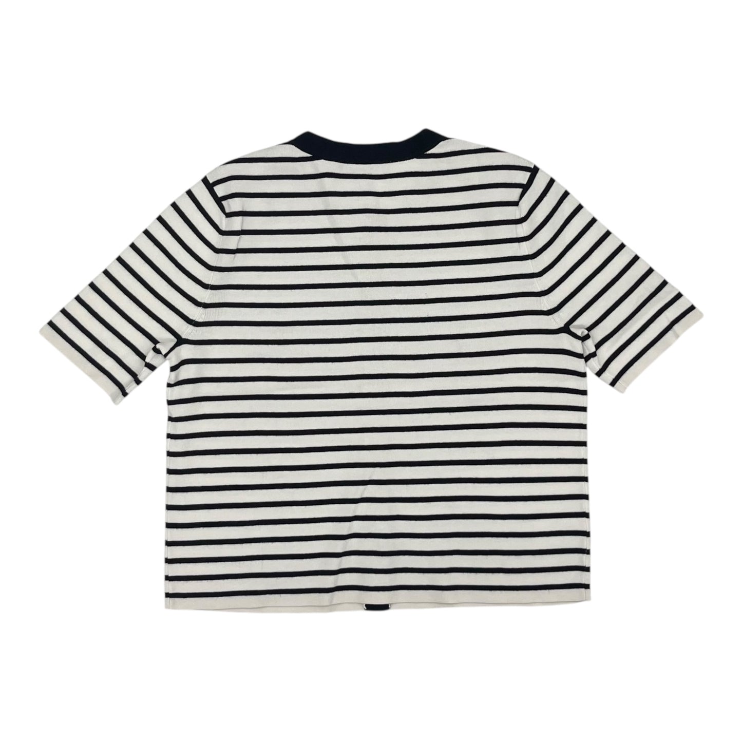 Cardigan By Loft In Black & White, Size:L