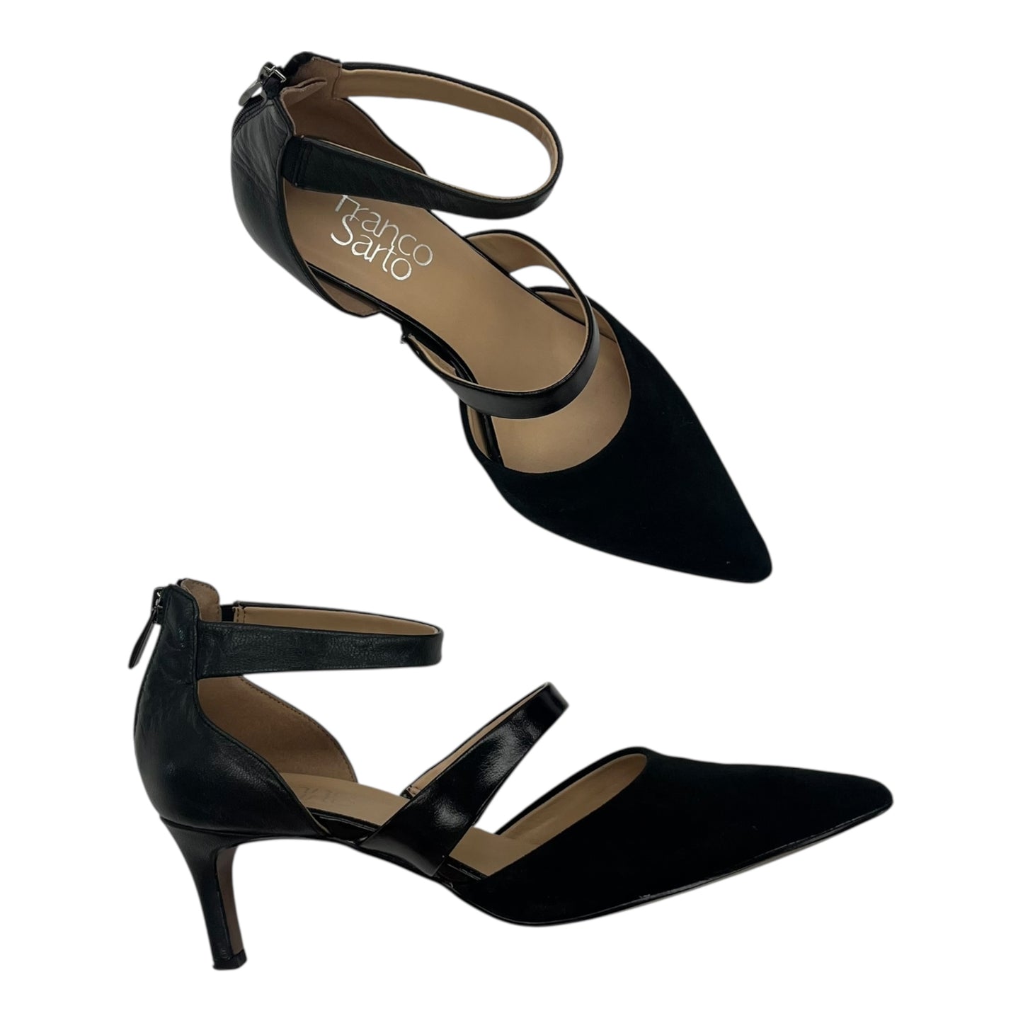 Shoes Heels Kitten By Franco Sarto In Black, Size:6