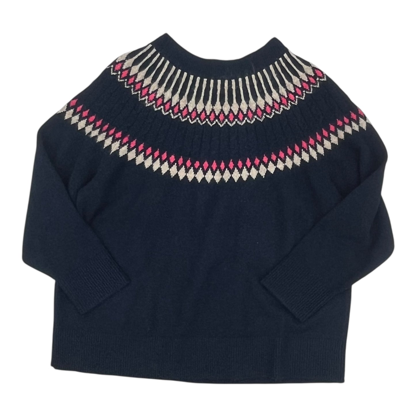 Sweater By Croft And Barrow In Navy, Size:1X
