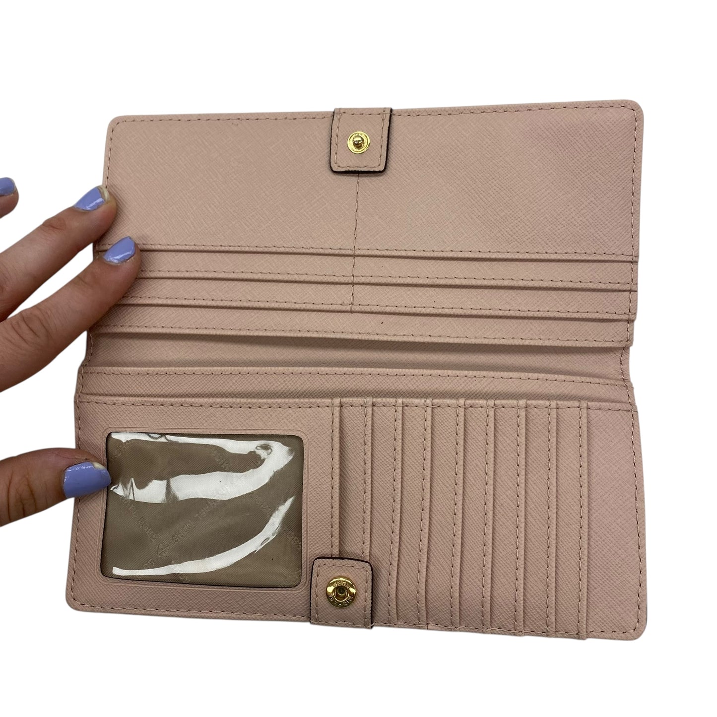 Wallet Designer By Michael Kors In Pink, Size:Large