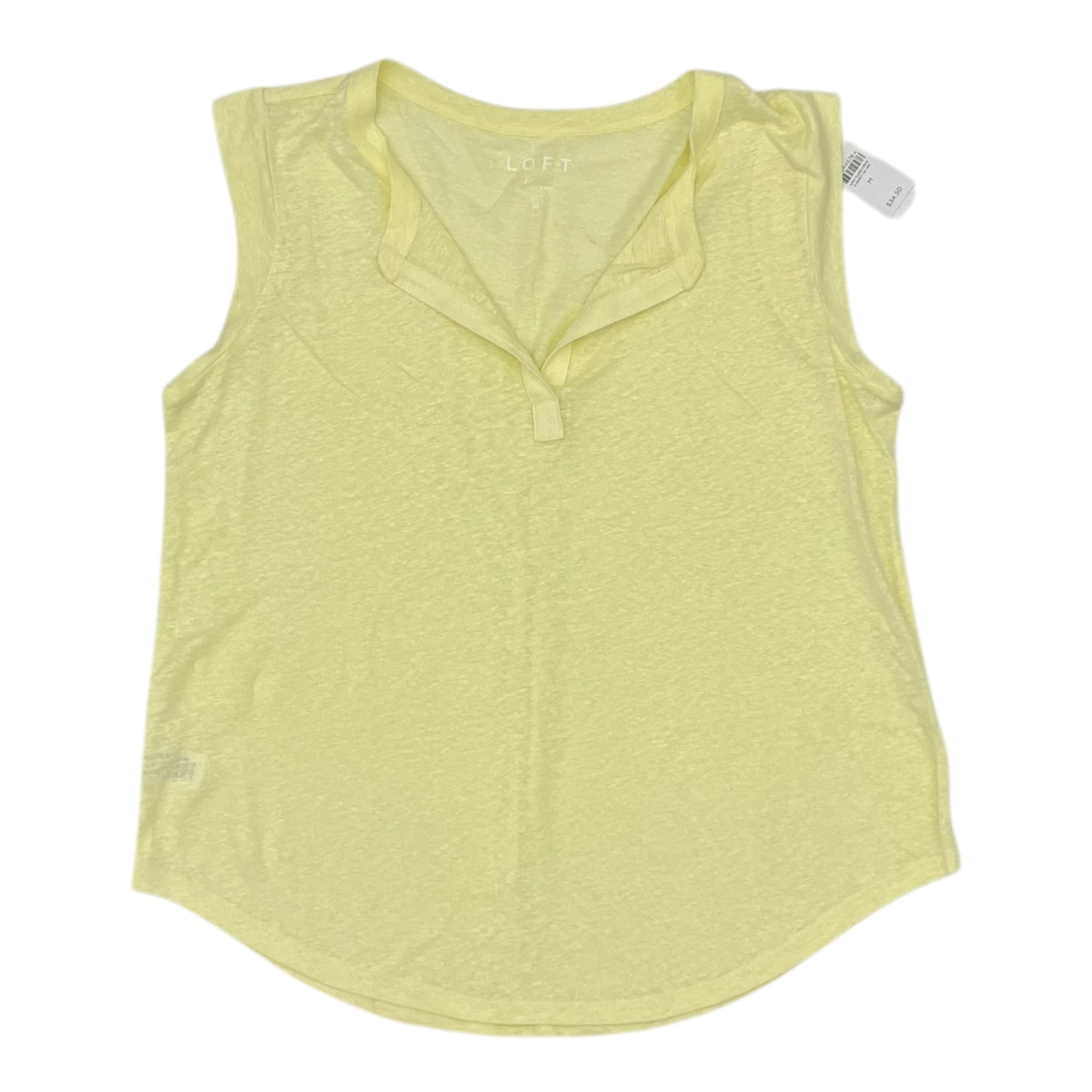Top Ss By Loft In Yellow, Size:M
