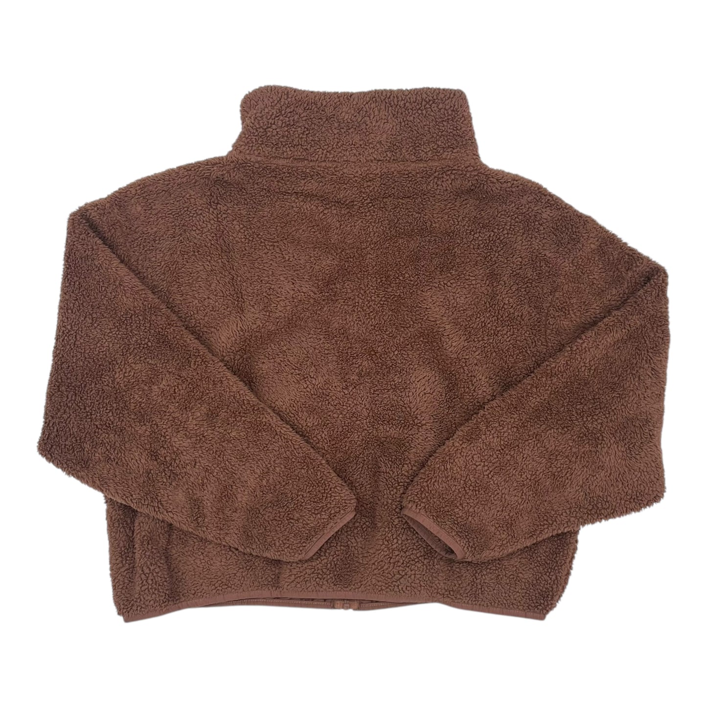 Jacket Faux Fur & Sherpa By Old Navy In Brown, Size:Xl