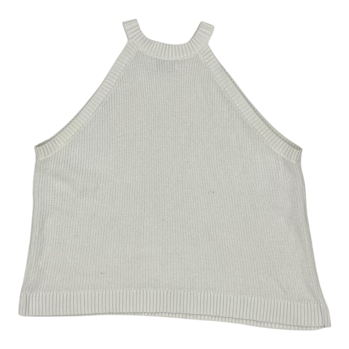 Vest Sweater By Old Navy In White, Size:3X