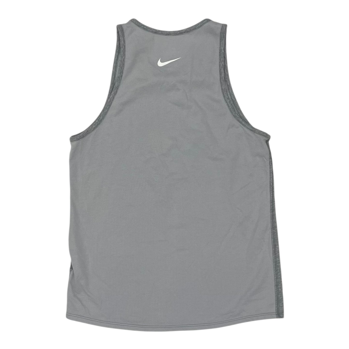 Athletic Tank Top By Nike In Grey, Size:S