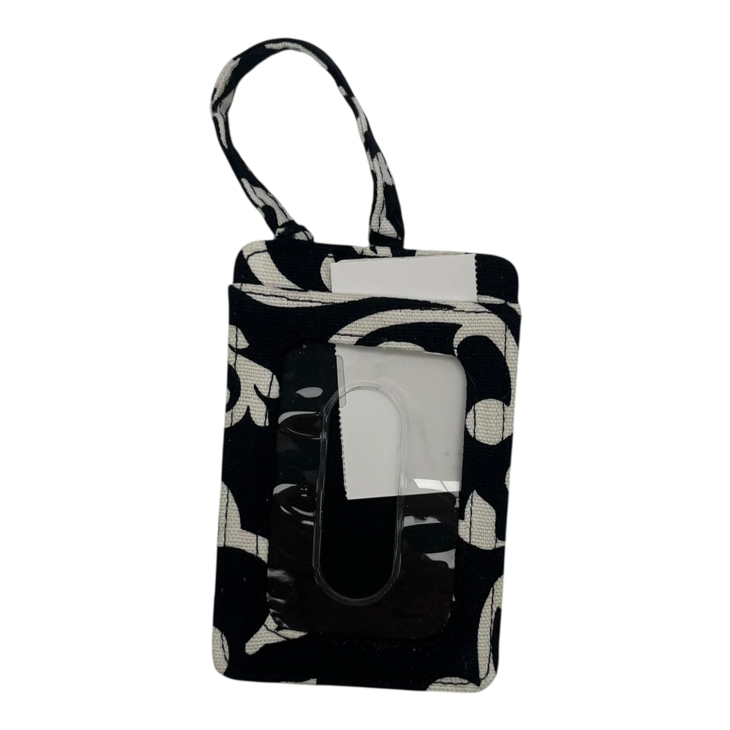Luggage Id Tag By Thirty One In Black & Cream