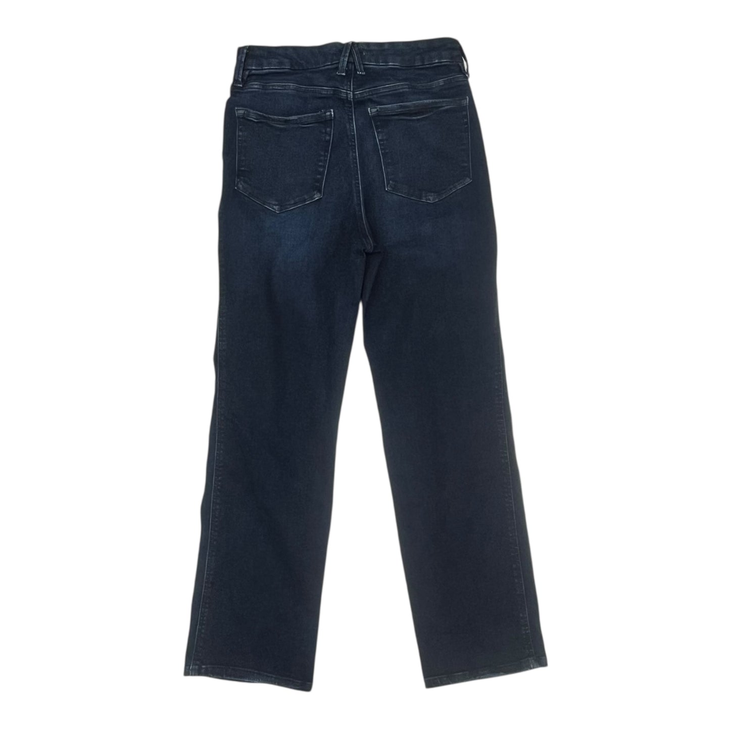 Jeans Straight By Good American In Blue Denim, Size:6