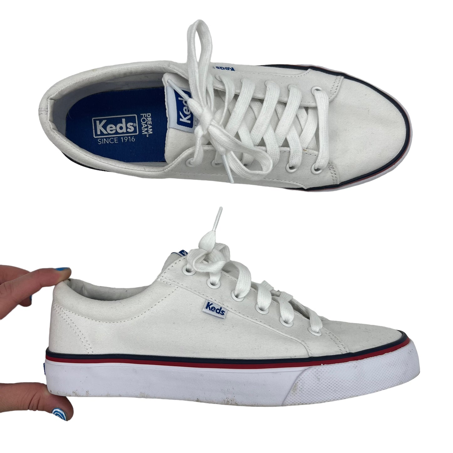 Shoes Sneakers By Keds Size: 9.5