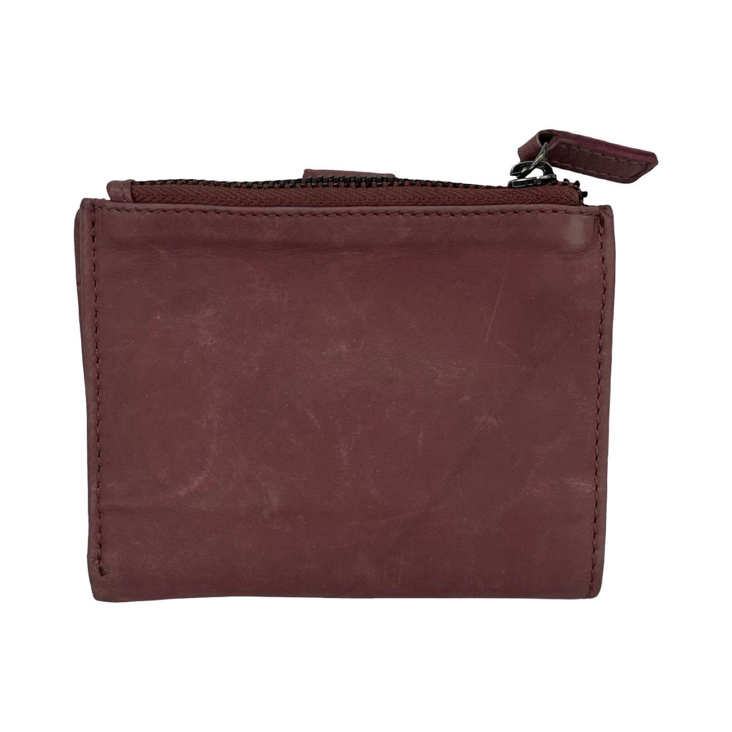 Wallet Leather By Clothes Mentor In Pink, Size:Small