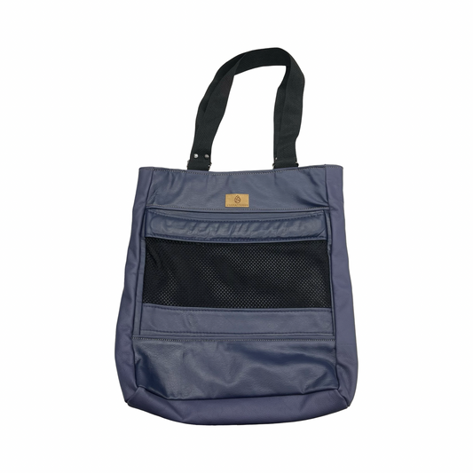Handbag By Clothes Mentor In Navy, Size:Medium