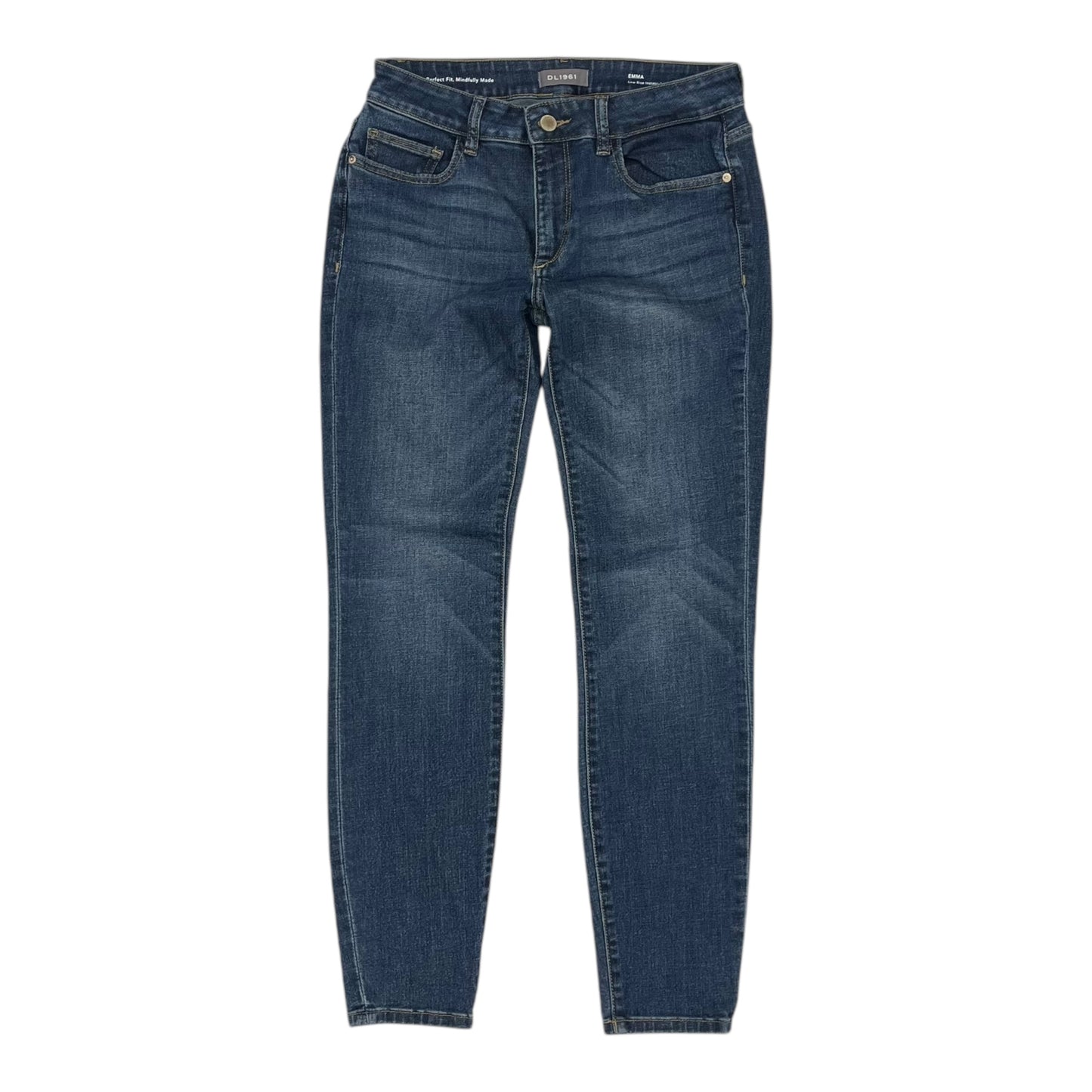 Jeans Skinny By Dl1961 In Blue Denim, Size:4
