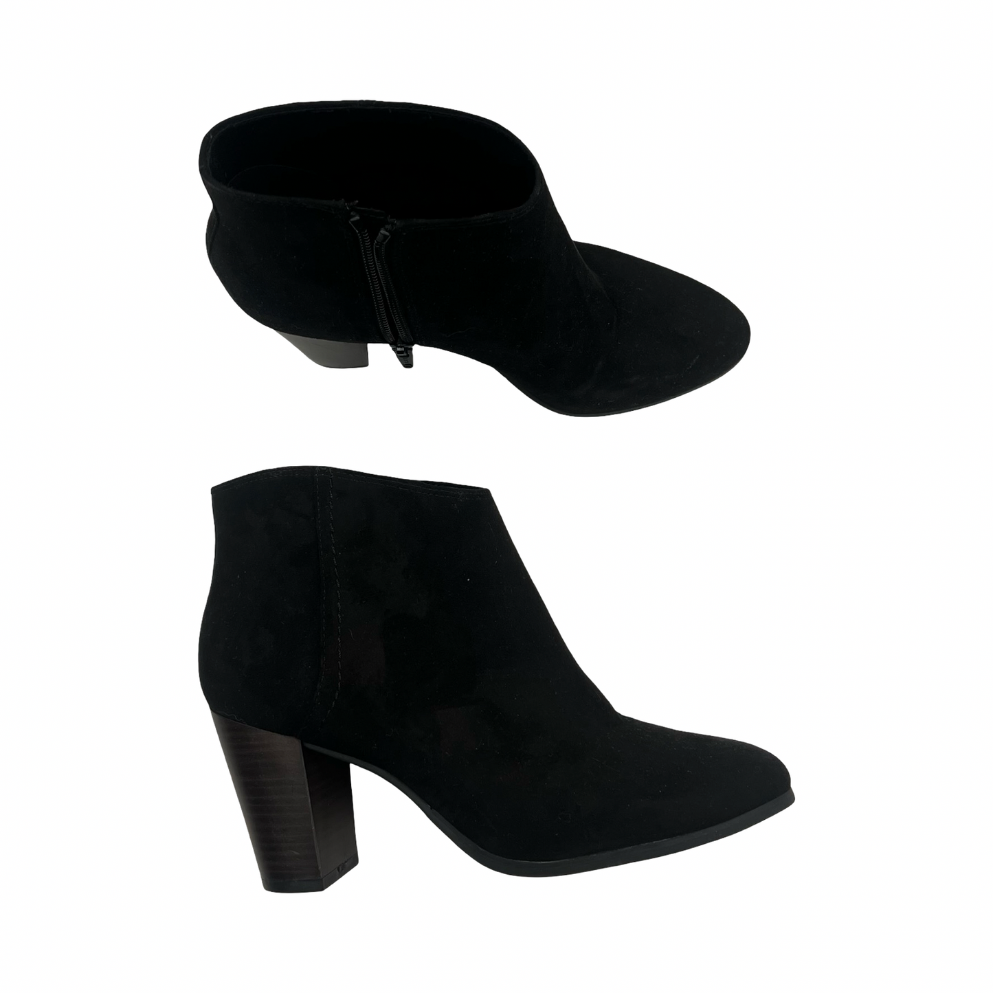 Boots Ankle Heels By Old Navy In Black, Size:7