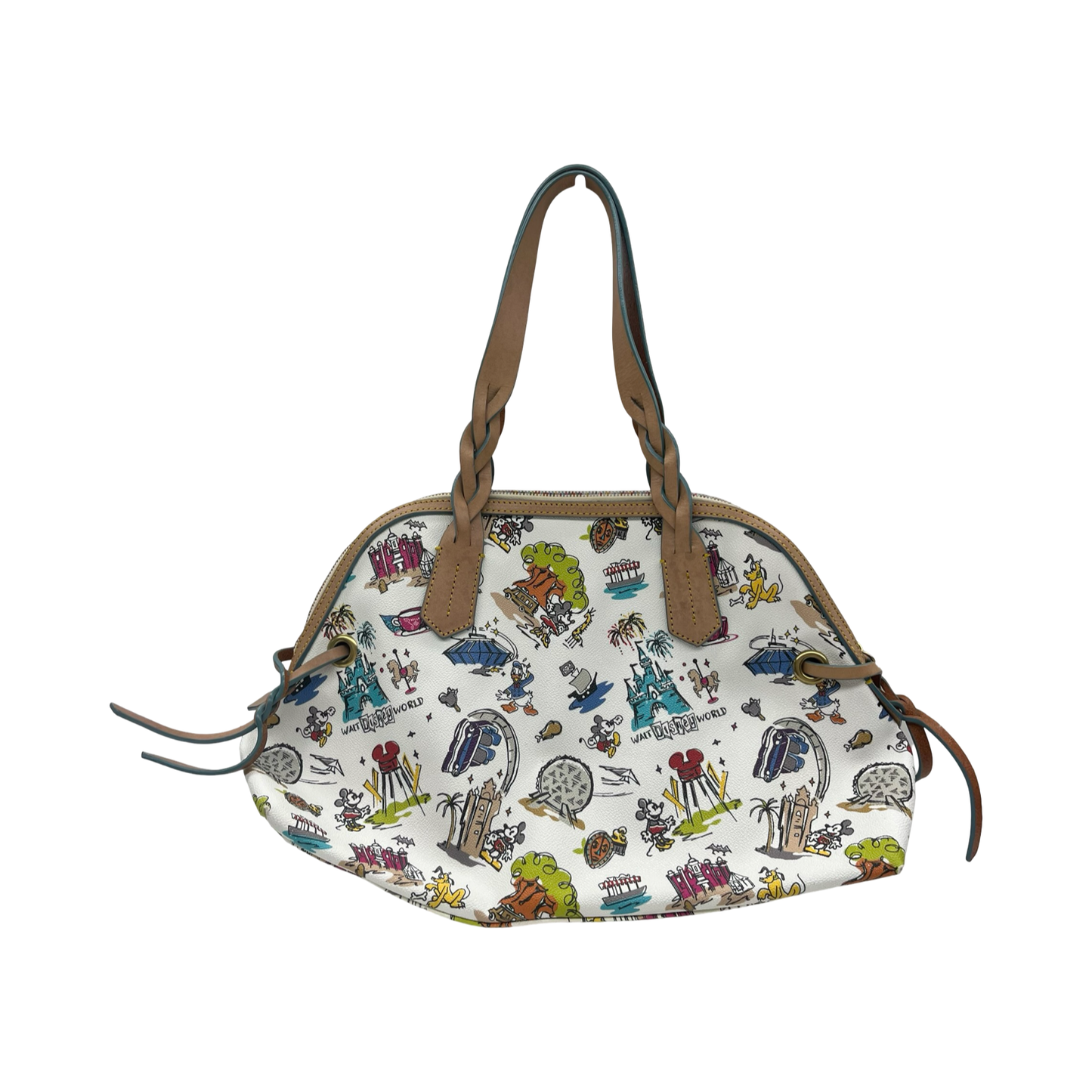 Handbag Designer By Dooney And Bourke In Multi, Size:Medium