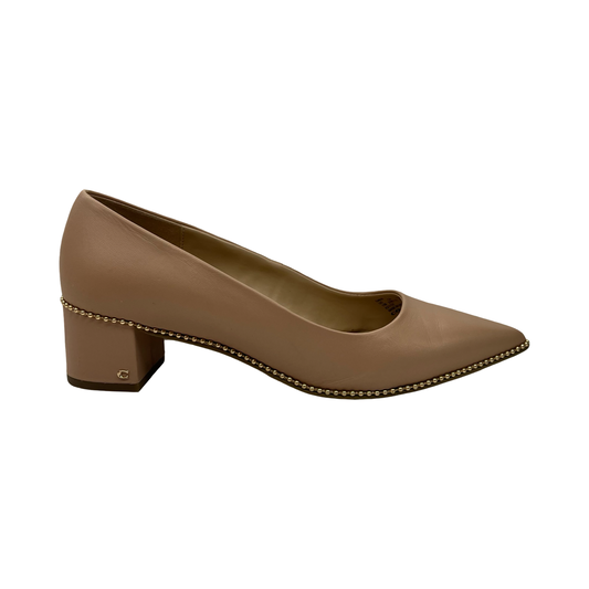 Shoes Designer By Coach In Tan Size 11