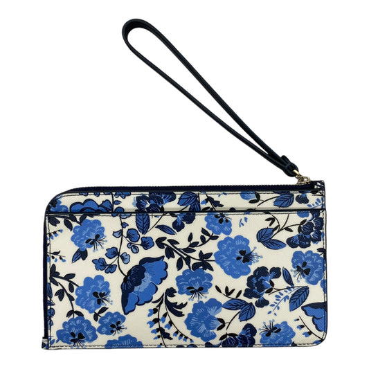 Wristlet Designer By Kate Spade In Blue & White, Size:Small