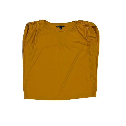 Blouse Ss By Inc In Yellow, Size:Xl