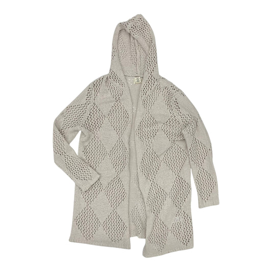 Cardigan By Nicole Miller In Cream, Size:M
