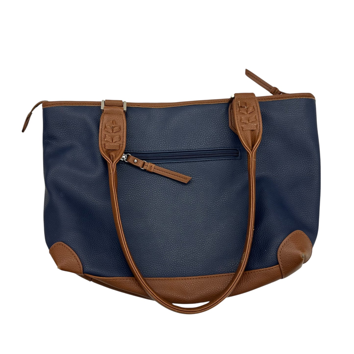 Handbag By Rosetti In Blue & Brown, Size:Large