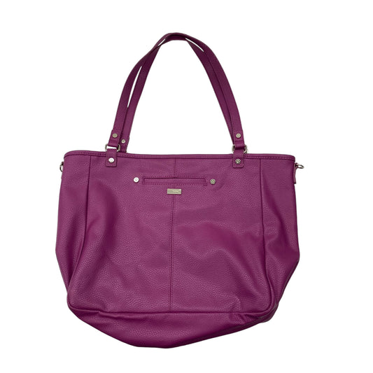 PURPLE HANDBAG by JEWELL Size:LARGE