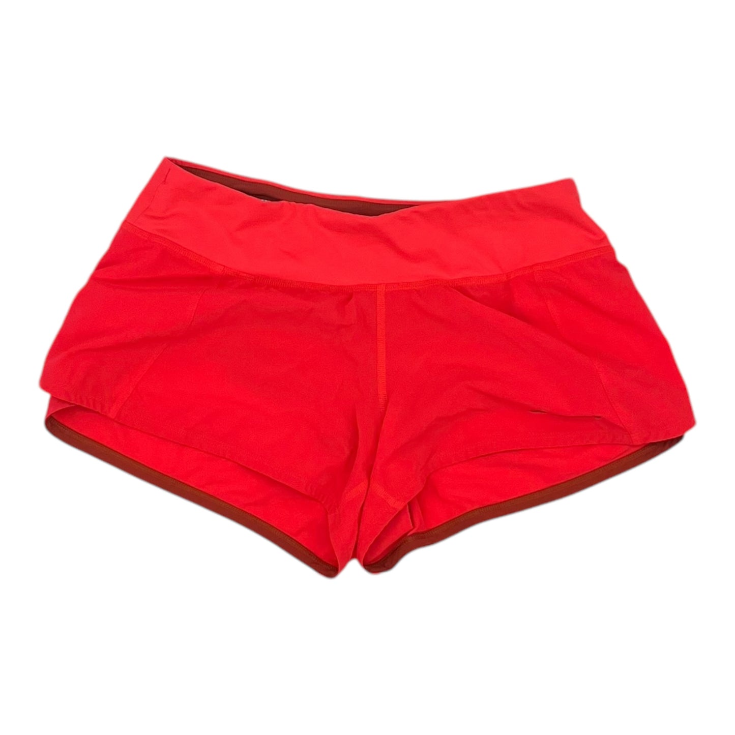 Athletic Shorts By Brooks In Orange, Size:M
