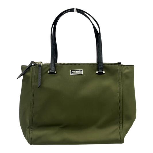 Handbag Designer By Kate Spade In Green, Size:Medium