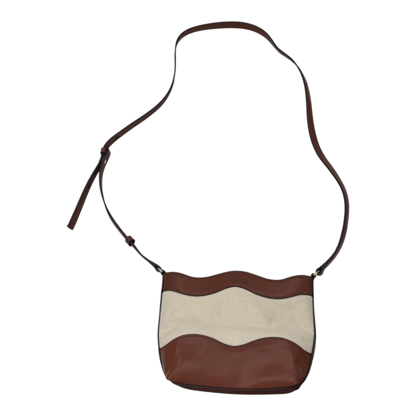 Crossbody By Loft In Cream & Tan, Size:Small