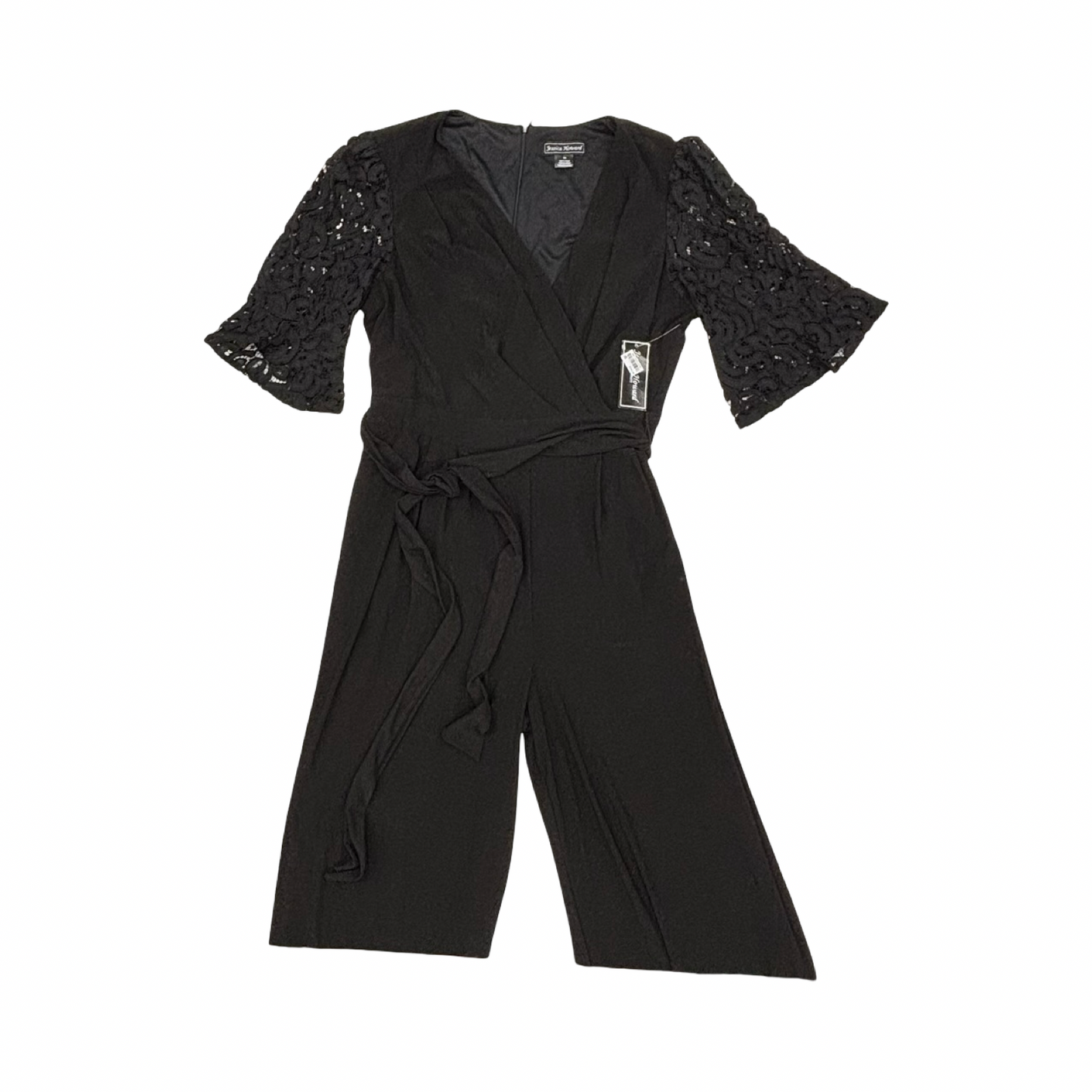 Jumpsuit By Jessica Howard In Black, Size:2X