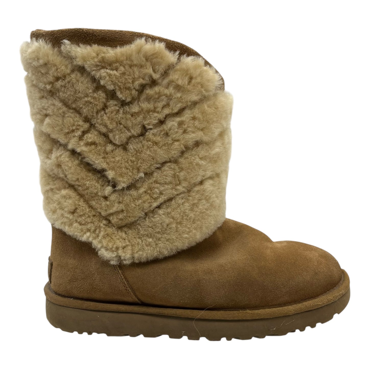 Boots Designer By Ugg In Tan, Size:8