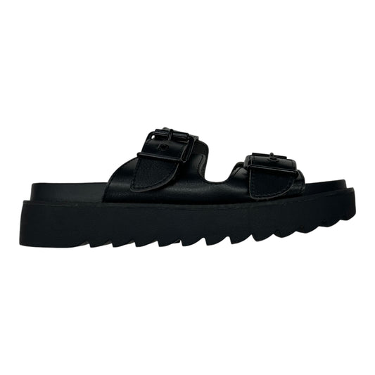 Sandals Flats By Madden Nyc In Black, Size:8