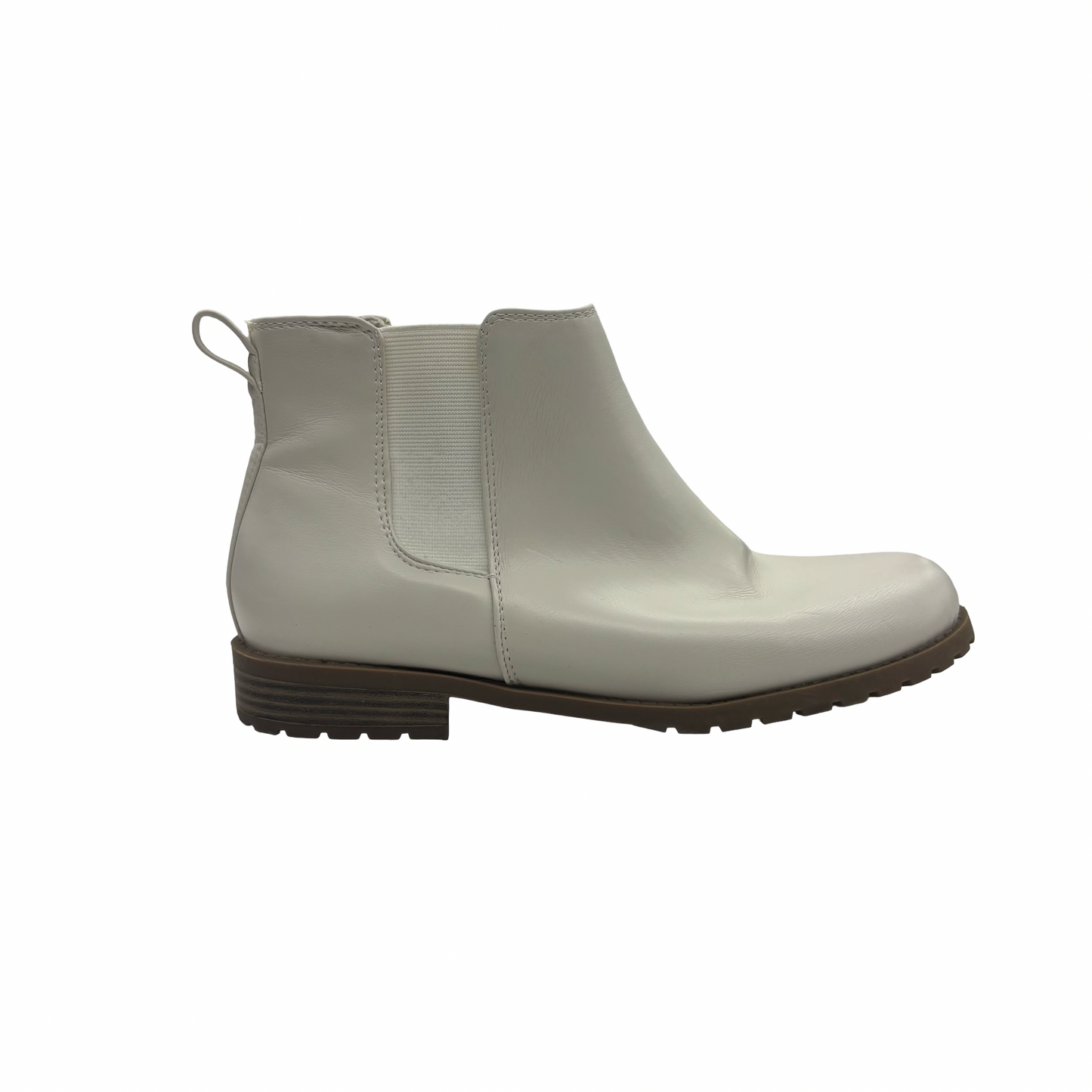 Boots Ankle Flats By Sonoma In Cream, Size:9.5