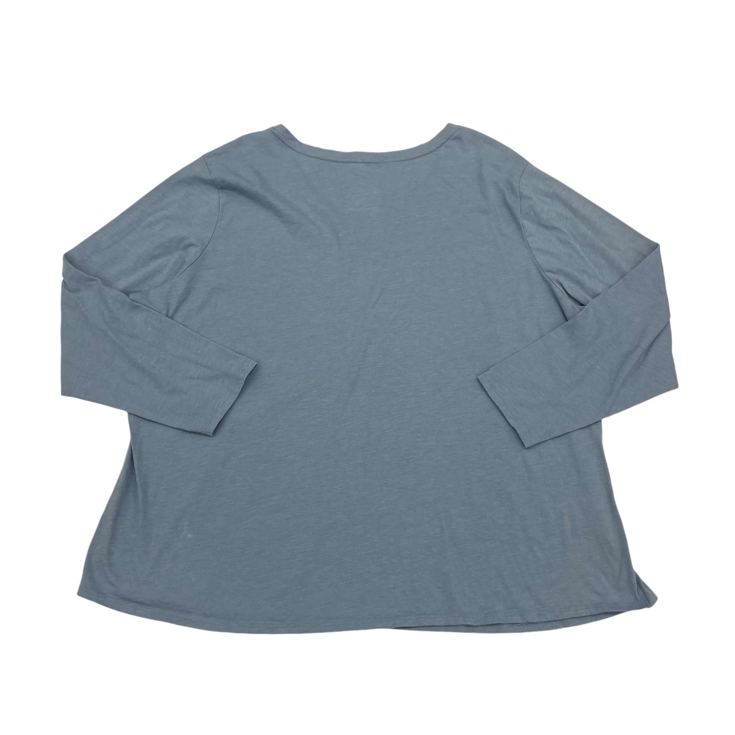 Top Ls By Terra & Sky In Blue, Size:4X