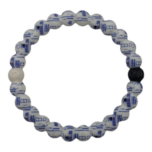 BRACELET OTHER by    CLOTHES MENTOR In BLUE & CREAM