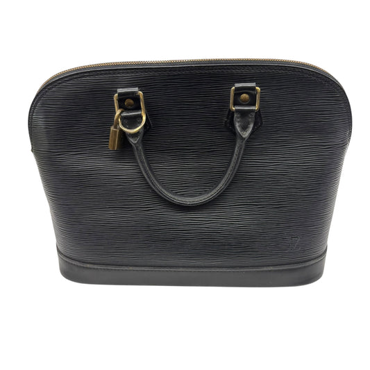Handbag Luxury Designer By Louis Vuitton In Black, Size:Large