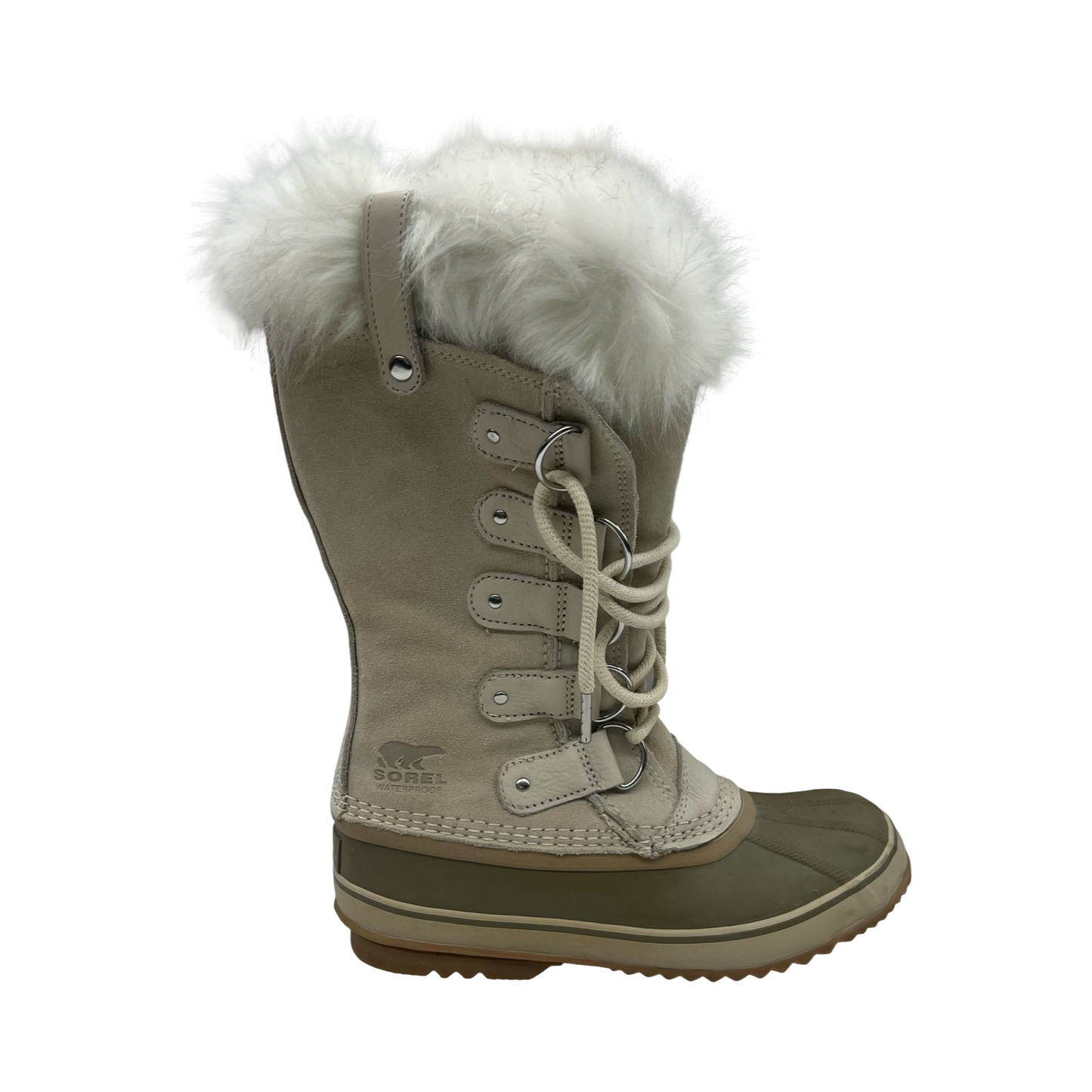 Boots Snow By Sorel In Cream, Size:8