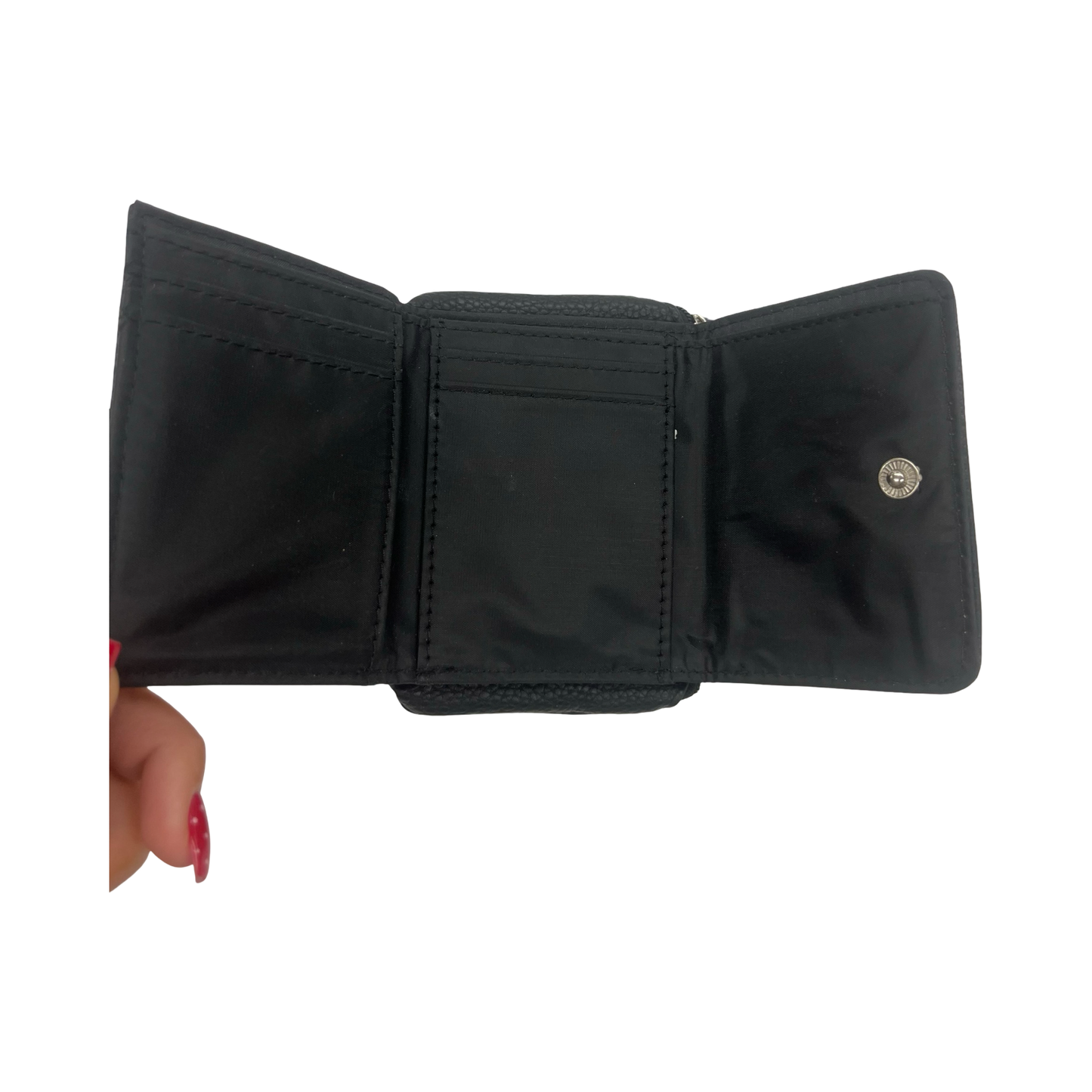 Wallet Leather By Tahari In Black, Size:Small