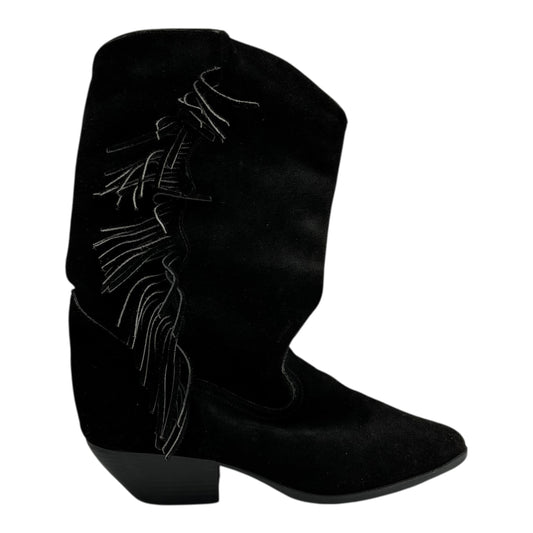 Boots Western By Clothes Mentor In Black, Size:11