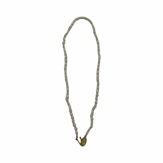 Necklace Other By Clothes Mentor In White