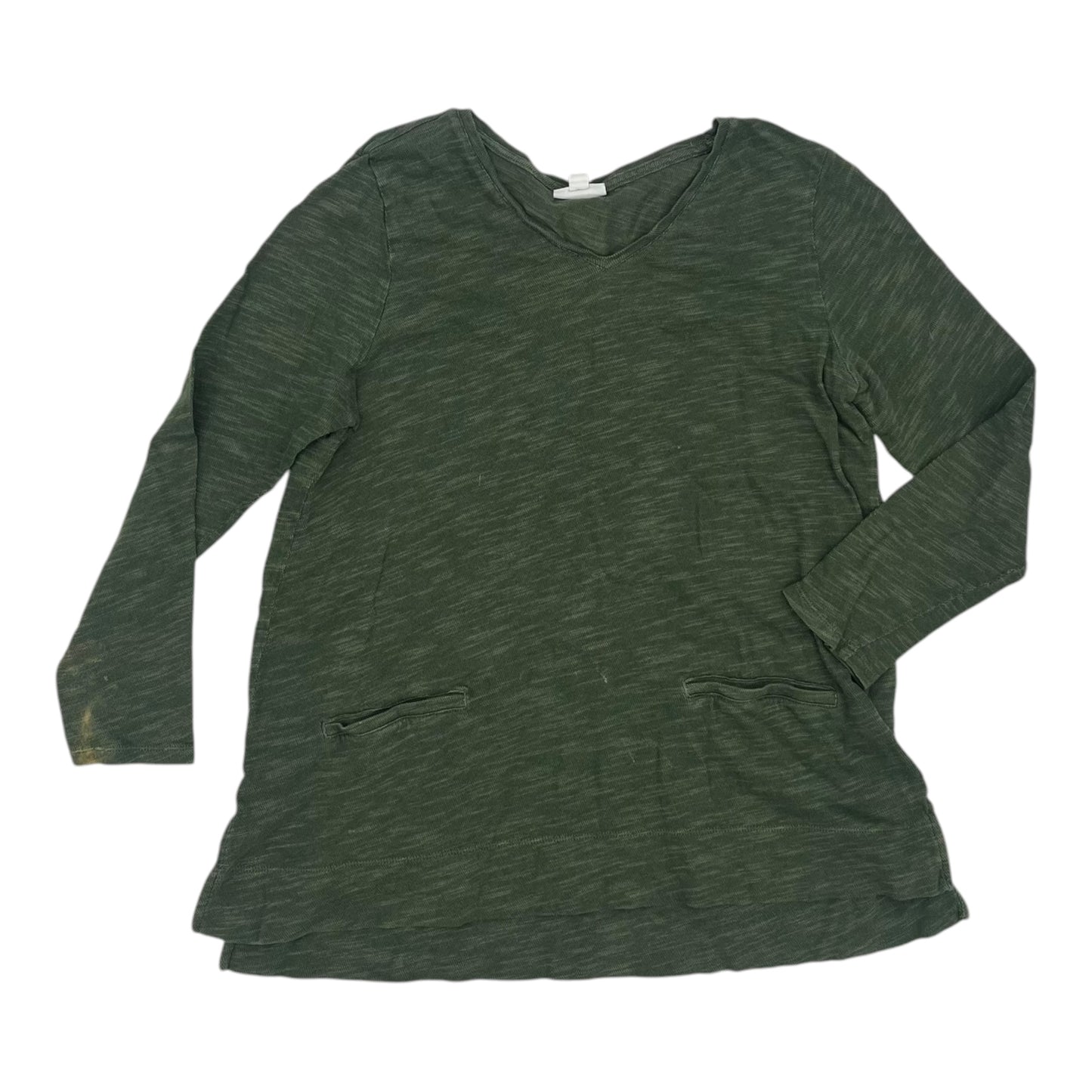 Top Ls By J. Jill In Green, Size:Lp