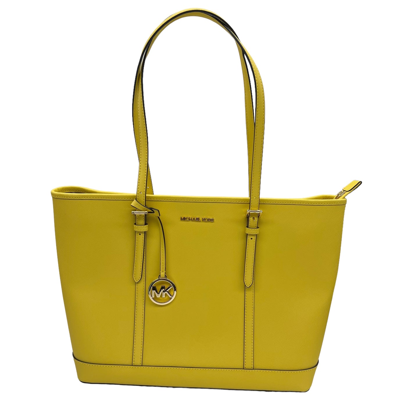 YELLOW HANDBAG DESIGNER by MICHAEL KORS Size:LARGE